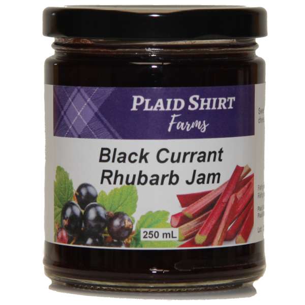 Black Currant Rhubarb Jam