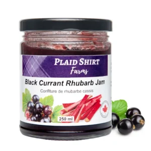 Black Currant Rhubarb Jam
