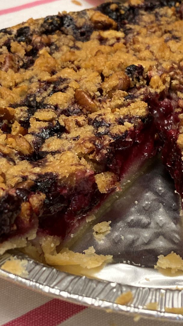 Haskap Berry Sour Cream Pie Plaid Shirt Farms Ltd